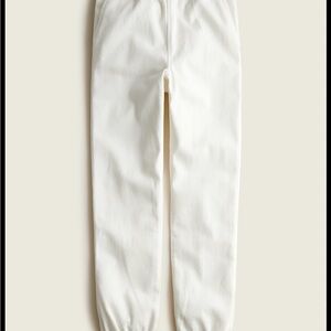 NWT J. Crew Off-White Denim Joggers